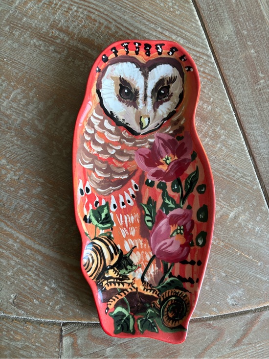 Anthropologie Other - Nathalie Lete x Anthropologie RARE Owl Spoon Rest